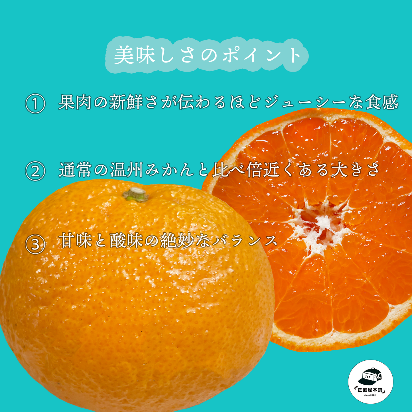 【せとみ】 山口県のオリジナル品種の春みかん
