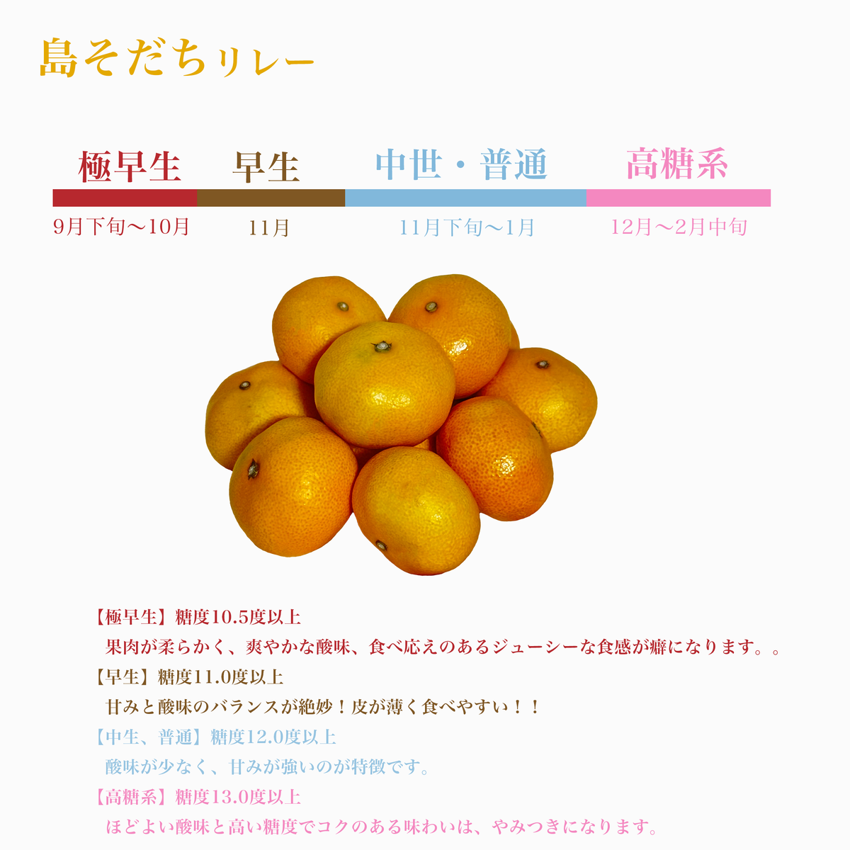 島そだちゴールド 中生・高糖系 5kg