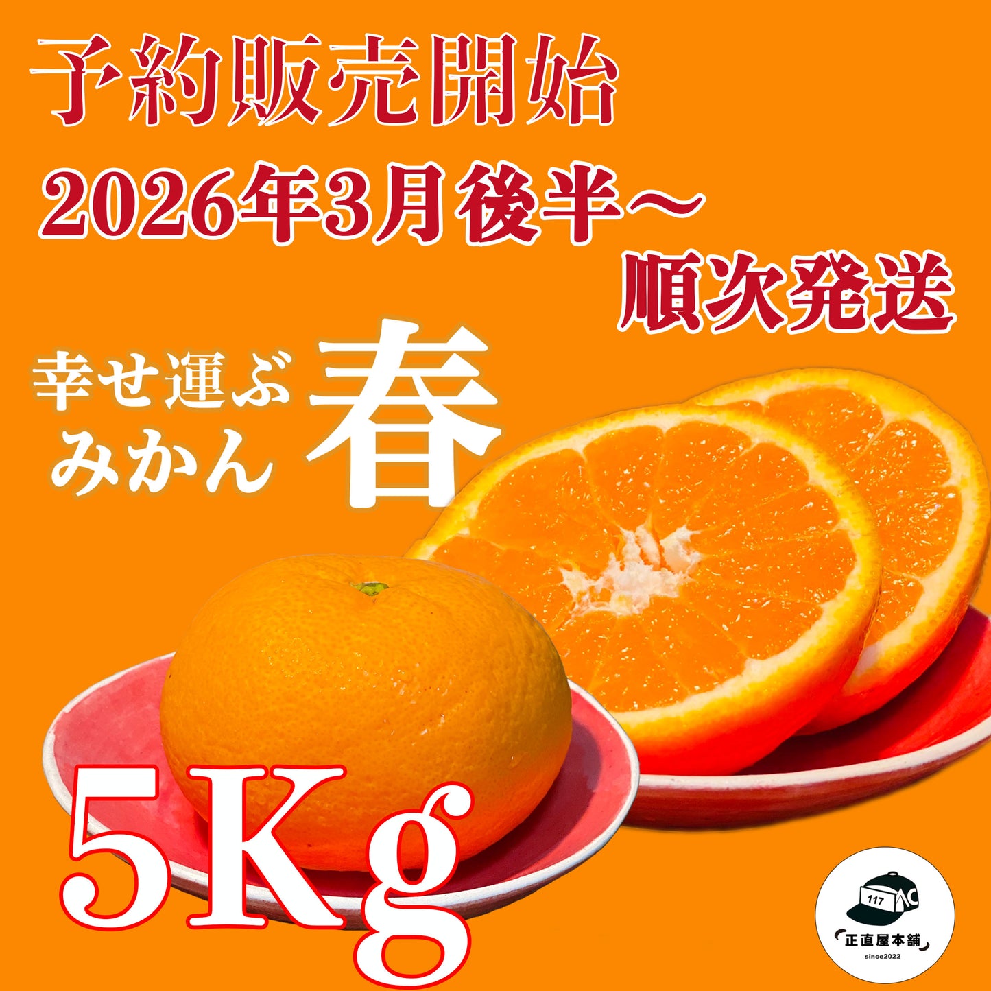 予約販売開始！【ゆめほっぺ】みかんの島：瀬戸内のハワイ周防大島町から幸せ運ぶ春みかん5kg
